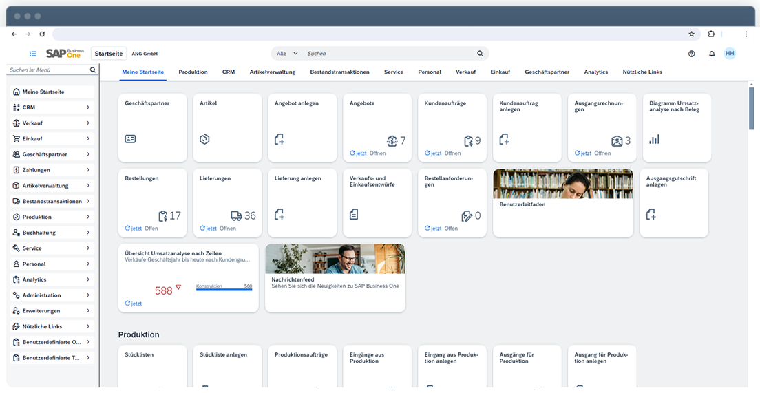 [DE]-SAP-Business-One-Webclient---Dashboard