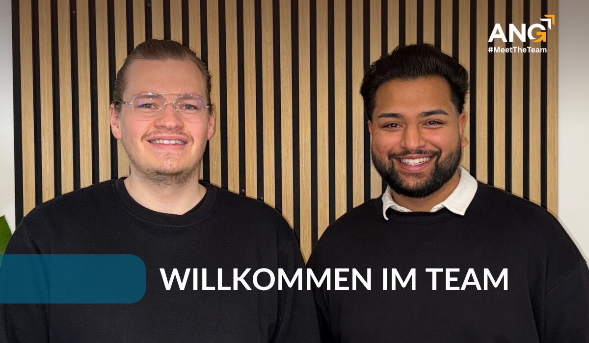 Willkommen bei der ANG – Bilal und Tim!